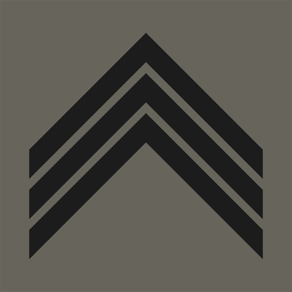 Grade militaire basse visibilité Sergent-chef / Maréchal des logis-chef 