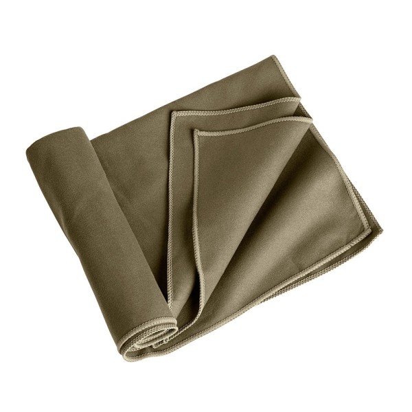 Serviette microfibre Camp 40 x 80 cm vert olive 