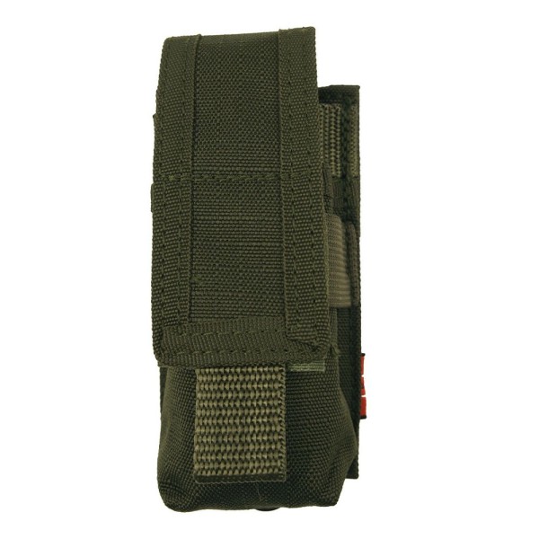Pochette téléphone vert olive 