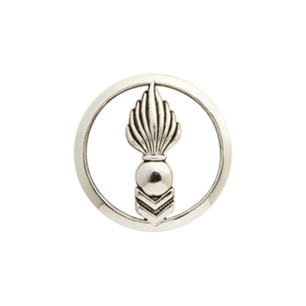 Insigne de béret argenté Corps Techniques et Administratifs 