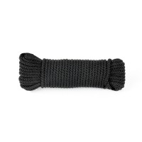 Drisse corde Ø 5 mm - longueur 15 m noir 