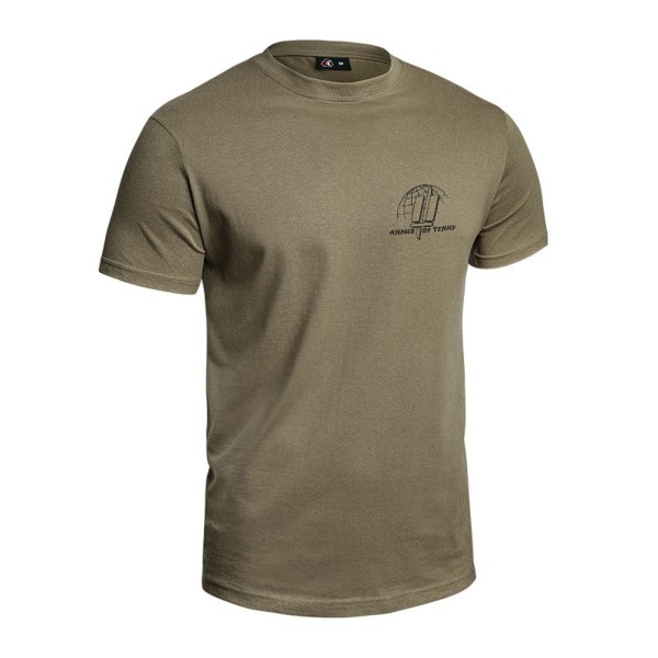 T-shirt Strong Armée de Terre vert olive 