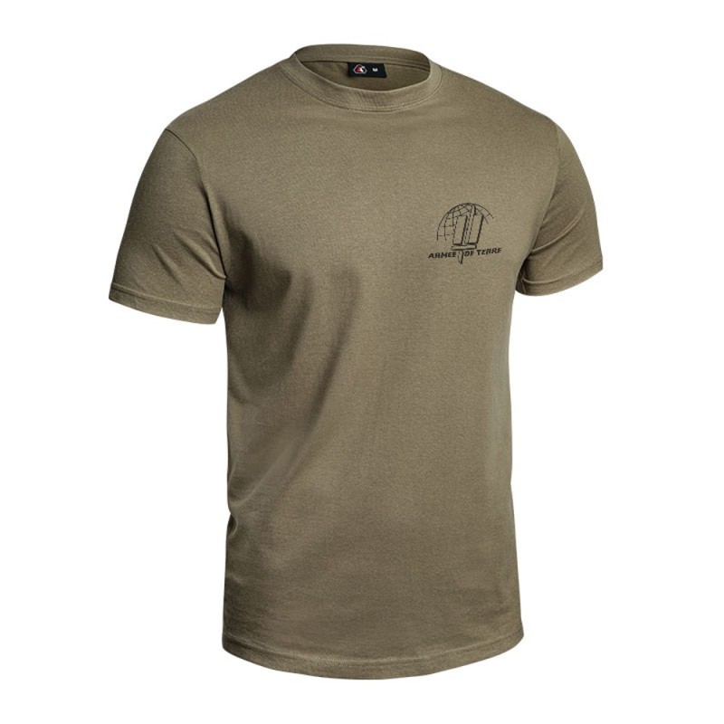 T-shirt Strong Armée de Terre vert olive T-shirt Strong Armée de Terre vert olive