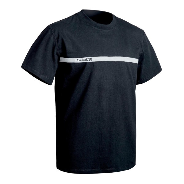 T-shirt Sécu-One sécurité bande grise 