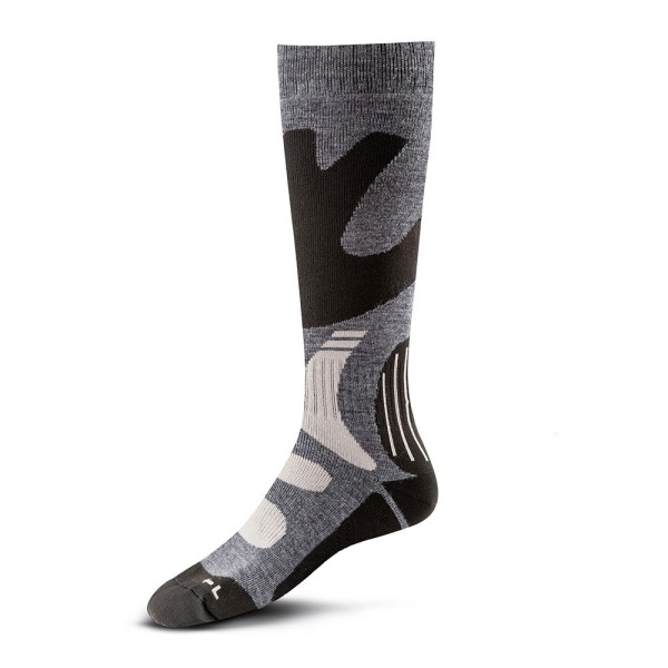 Chaussettes Hiver Longues Marches gris 