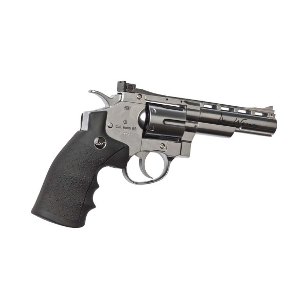 Réplique revolver Dan wesson silver 4'' CO2 