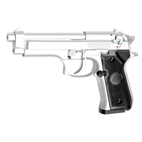 Réplique pistolet M92 gaz chrome GNB 