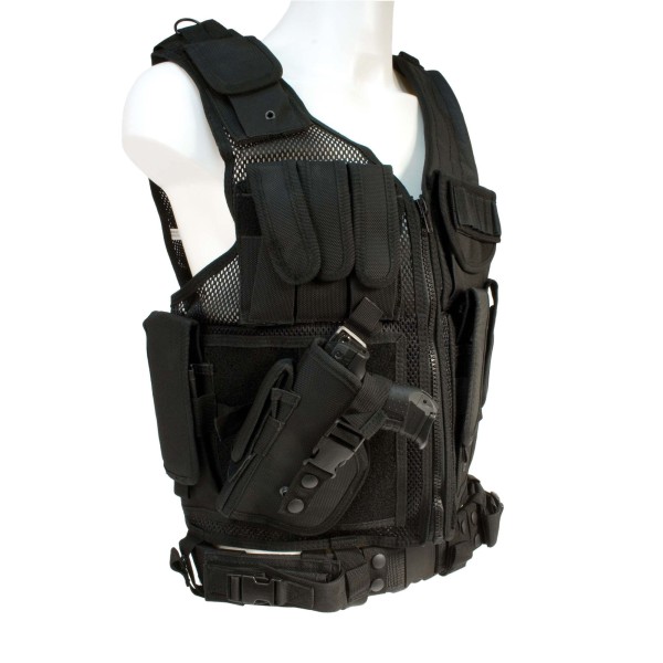 Gilet Noir avec holster 