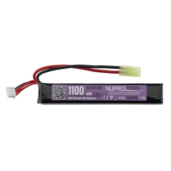 Batterie Li-Fe 9,9 v 1100 mah 20c slim stick 