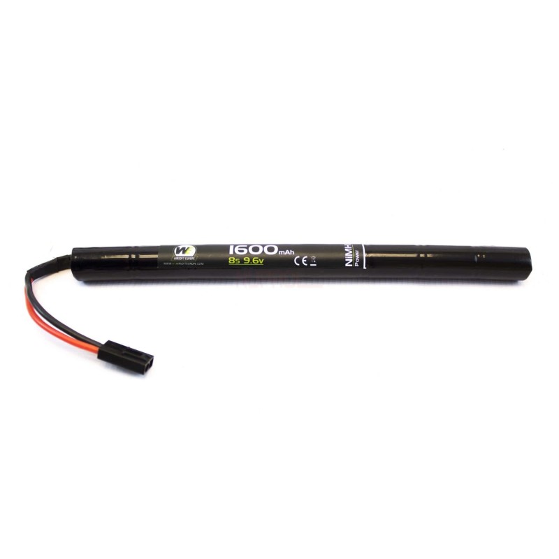 Batterie mini bâton 9,6 v / 1600 mah NiMh type AK np 