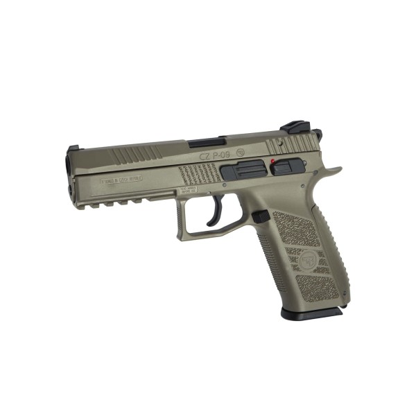 Réplique pistolet GBB CZ P-09 FDE gaz 