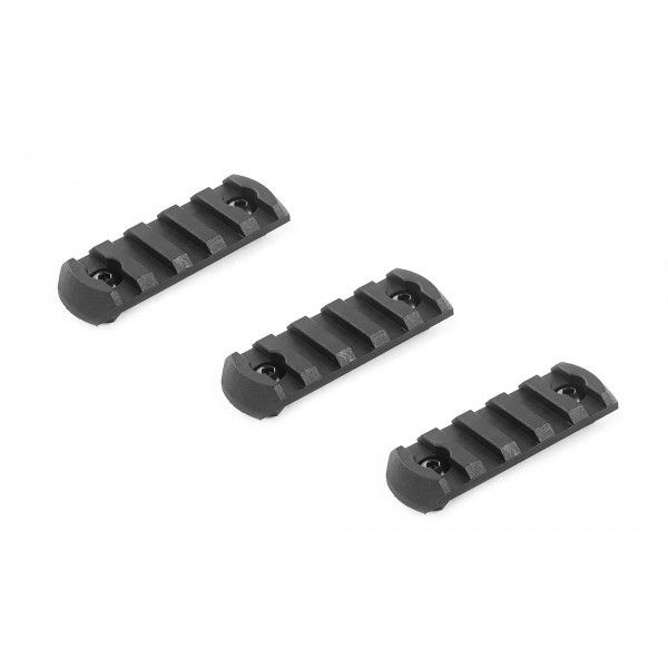 Kit de 3 rails qrs M-LOK 5 slots - vfc 