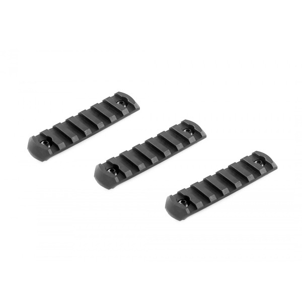 Kit de 3 rails qrs m-lok 7 slots - vfc 