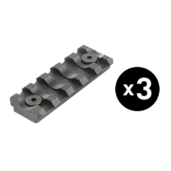 Pack 3 rails Keymod 5 slots 