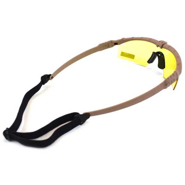 Lunettes Battle Pro Thermal Tan/Jaune - Nuprol 