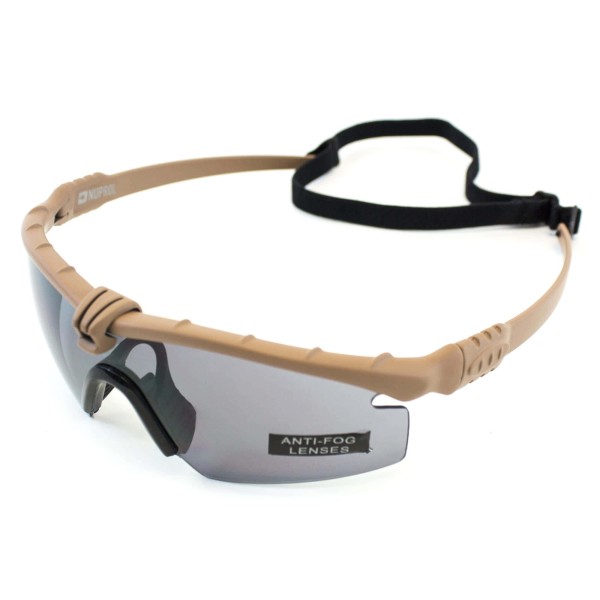 Lunettes Battle Pro Thermal Tan/Smoke - Nuprol 