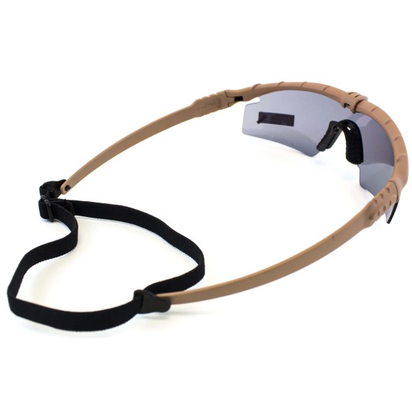 Lunettes Battle Pro Thermal Tan/Smoke - Nuprol 