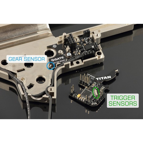 Kit Advance Bloc Détente TITAN GATE V2 cablâge arrière 