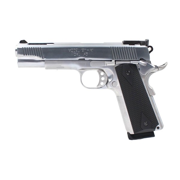 Réplique GBB 1911 NE1201 Chrome full metal gaz 1,0J 