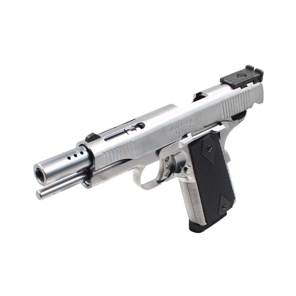 Réplique GBB 1911 NE1201 Chrome full metal gaz 1,0J 