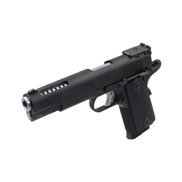 Réplique GBB 1911 NE1202 noir full metal gaz 1,0J 