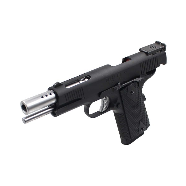 Réplique GBB 1911 NE1202 noir full metal gaz 1,0J 