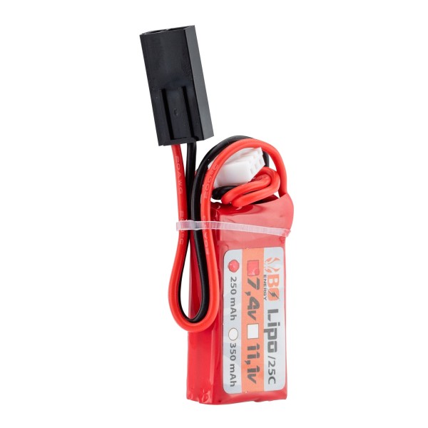 HPA batterie Lipo 2S 7.4V 250mAh 25C 