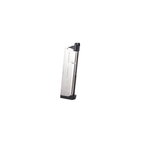 Chargeur gaz pour 1911 M.E.U. noir 28 coups 