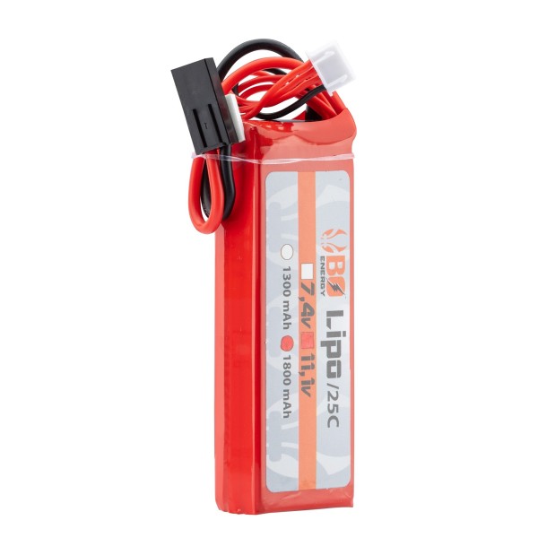 1 stick batterie Lipo 3S 11.1V 1800mAh 25C 