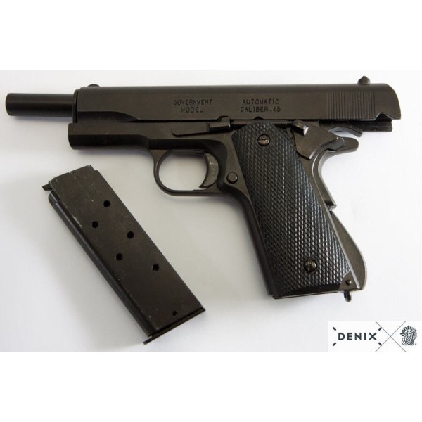 Réplique factice Denix du pistolet américain M1911 