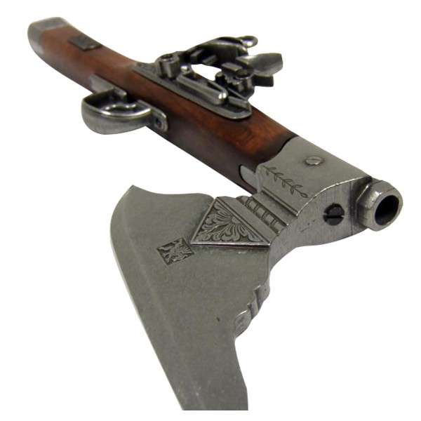 Réplique décorative Denix de pistolet hache du XVIIème siècle 