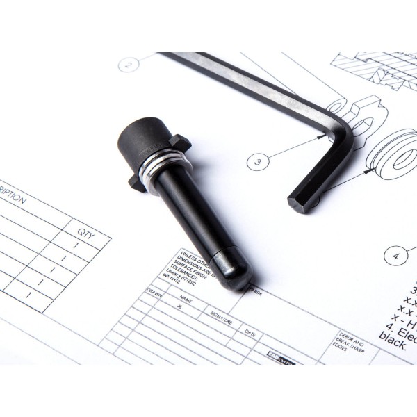 Guide ressort acier sur roulements pour Scorpion Evo3 - ASG 