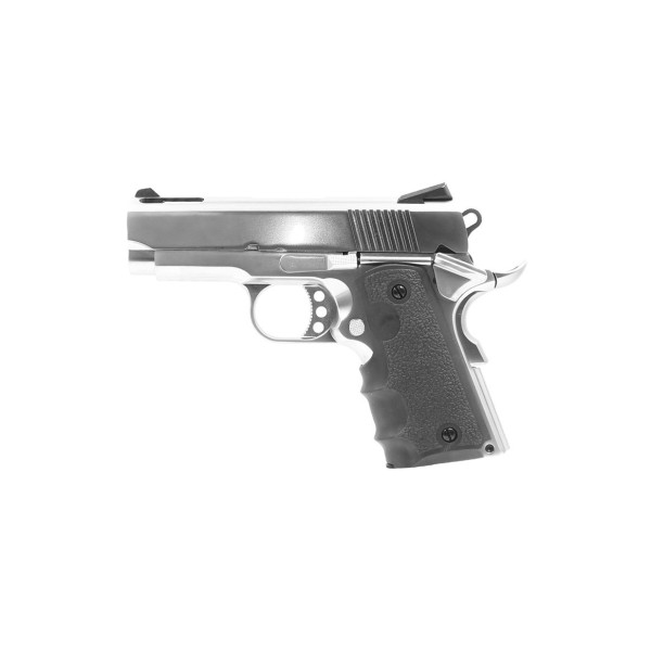 Réplique pistolet 1911 Mini silver gaz GBB 