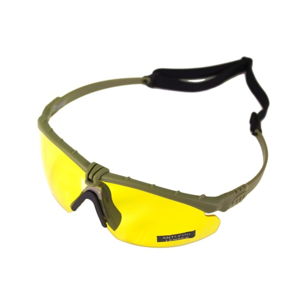 Lunettes Battle Pro Thermal Vert/Jaune - Nuprol 