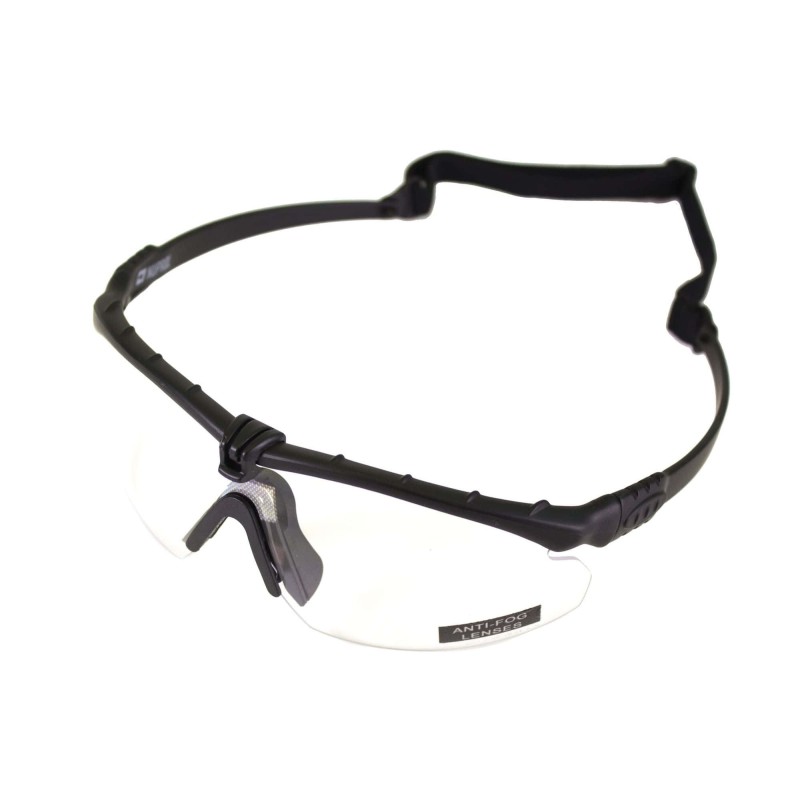 Visière De Combat Nuprol - Lunettes De Protection Balistique EN166, Traitement Anti-rayures Et Anti-buée, Bronze