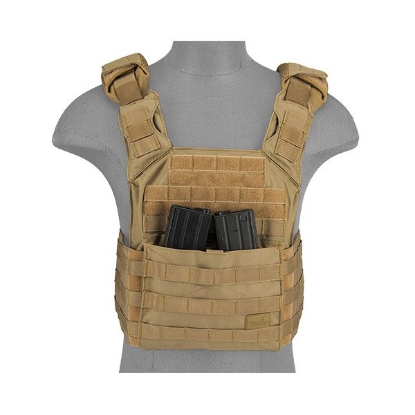 Gilet Plate Carrier SPAC Tan 1000D 