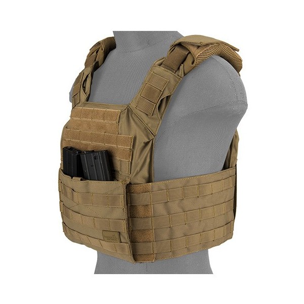 Gilet Plate Carrier SPAC Tan 1000D 