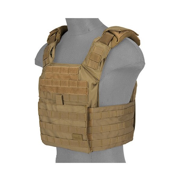 Gilet Plate Carrier SPAC Tan 1000D 