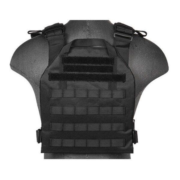 Gilet léger Plate carrier noir 1000D 