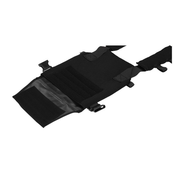 Gilet léger Plate carrier noir 1000D 