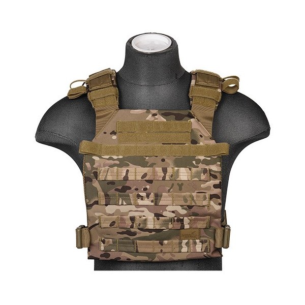 Gilet léger Plate carrier Camo 1000D 