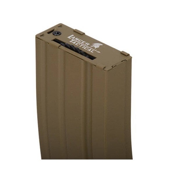 Chargeur Hi-cap métal 300 billes pour M4 AEG 