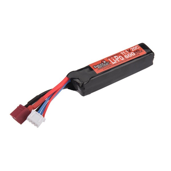 1 micro stick batterie Lipo  11,1V 600mAh 20C special PDW 