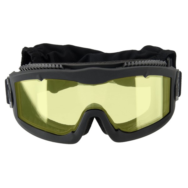 Masque série AERO Thermal noir jaune 