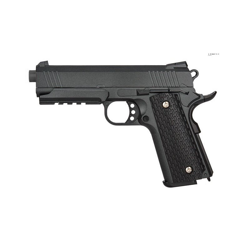 Réplique pistolet à ressort Galaxy G25 M1911 MEU full metal 0,5J