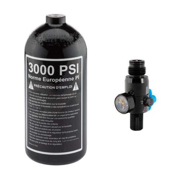 Pack bouteille alu 0,8L   preset Dye 3000 PSI 