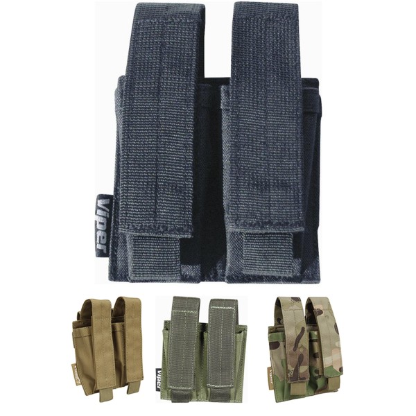 Poche Molle double chargeur pistolet Viper 