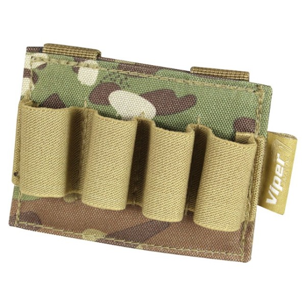 Porte cartouche Molle 4 emplacements Viper 