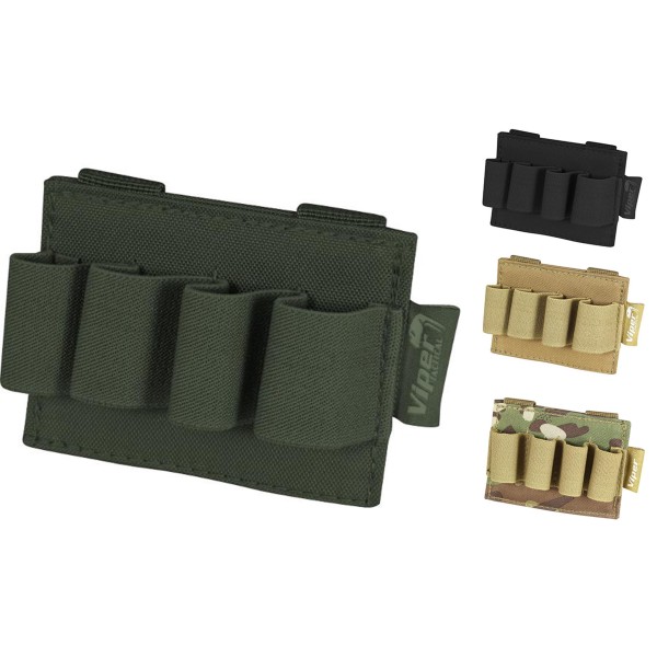 Porte cartouche Molle 4 emplacements Viper 