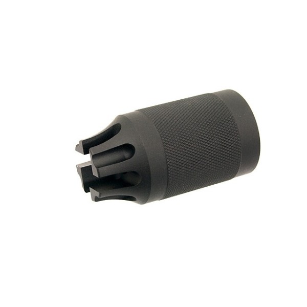 Cache flamme acier Airsoft type CQB 556 14mm CCW 